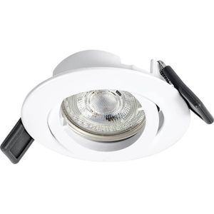 LEDVANCE RECESS DOWNLIGHT TWISTLOCK GU10 LED-inbouwlamp voor badkamer LED GU10 4.5 W IP20 Wit