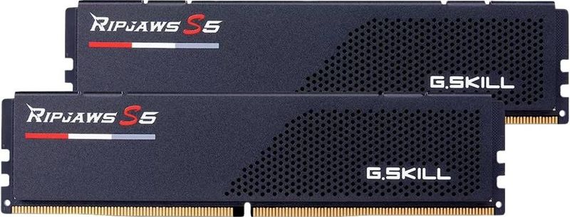 G.Skill Ripjaws S5 Werkgeheugenset voor PC Retail DDR5 32 GB 2 x 16 GB Non-ECC 6000 MHz 288-pins DIMM CL36 F5-6000J3648D16GX2-RS5K