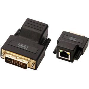 Digitus DS-54101 DVI Extender (verlenging) via netwerkkabel RJ45 75 m