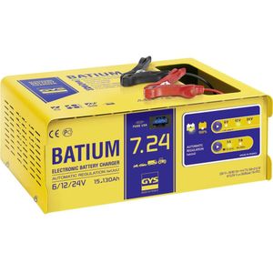 GYS BATIUM 7.24 Druppellader 6 V, 12 V, 24 V 11 A