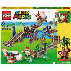 LEGO Super Mario Uitbreidingsset: Diddy Kongs mijnwagenrit 71425