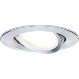 Paulmann 93486 Nova Inbouwlamp LED LED 6 W Aluminium (gedraaid)