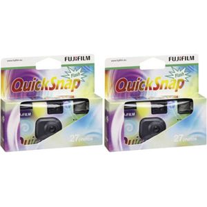 Fujifilm Quicksnap Flash 27 Wegwerpcamera 2 stuk(s) Met ingebouwde flitser