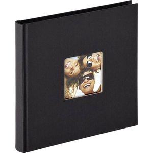 walther+ design FA-199-B Fotoalbum (b x h) 18 cm x 18 cm Zwart 30 bladzijden