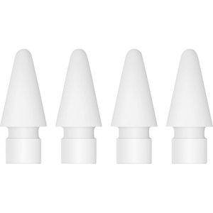 Apple Pencil Tips Reserve punten Set van 4 stuks Wit