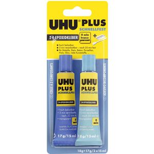 UHU Plus schnellfest tweecomponentenlijm 45700 35 g