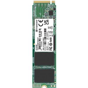 Transcend MTE652T 512 GB NVMe/PCIe M.2 SSD 2280 harde schijf PCIe NVMe 3.0 x4 Industrial TS512GMTE652T