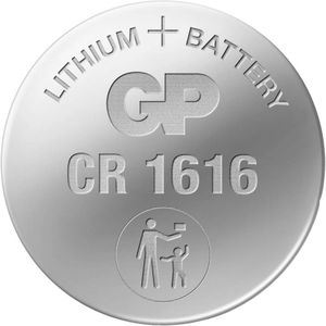 GP Lithium knoopcel CR1616 blister 1