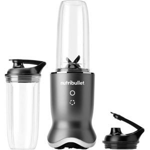 NutriBullet PB NB1206DGB NUTRIB ULTRA Standmixer 1200W - Blender - Transparant - Zwart