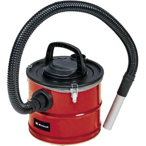 Einhell TC-AV 1718 D Aszuiger - 1200W, 170 mbar zuigvermogen, 18L stalen reservoir, snelsluitingen, fijnstofvoorfilter, plooifilter