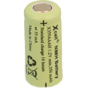 XCell X1/2AAAH-350 Speciale oplaadbare batterij 1/2 AAA NiMH 1.2 V 350 mAh
