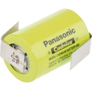 Panasonic Sub-C ZLF Speciale oplaadbare batterij 4/5 sub-C Z-soldeerlip NiCd 1.2 V 1200 mAh