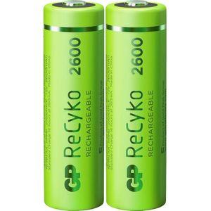 GP Batteries GPRCK260AA776C8 Oplaadbare AA batterij (penlite) NiMH 2600 mAh 1.2 V 2 stuk(s)