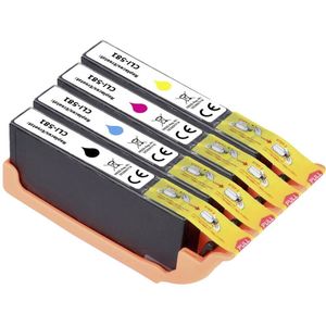 Renkforce Inktcartridge vervangt Canon CLI-581BK, CLI-581C, CLI-581M, CLI-581Y Compatibel Combipack Zwart, Cyaan, Magenta, Geel RF-5718880