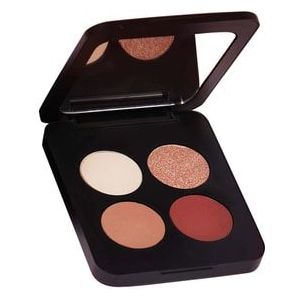 YoungBlood Pressed Mineral Eyeshadow Quad Blush, Starlit, 4 g