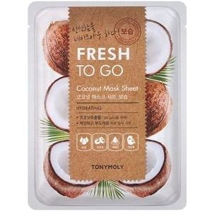 Tonymoly Fresh To Go Coconut Mask Sheet Gezichtsmasker, 20 g