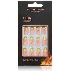 Revolution Flawless False Nails Fire Kunstnagels, 1 st