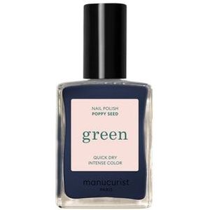 manucurist Green Nagellak, Poppy Seed, 15 ml