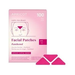 Apricot Facial Patches Panthenol | Calm Me Down | Anti-Rimpel | Geschikt voor de Gevoelige Huid | 100 stuks