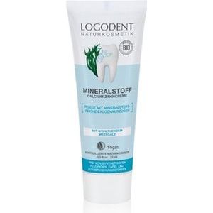 Logona Logodent Mineralstoff Calcium Tandpasta, 75 ml