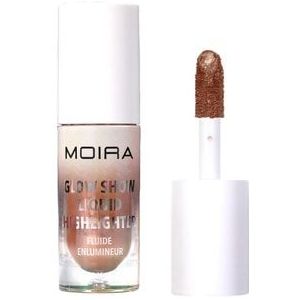Moira Glow Show Liquid Highlighter Highlighter, Nr. 006 - Caramel Butter, 4.3 g