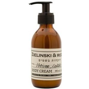Zielinski & Rozen Vetiver, Lemon Bodycrème, 195 ml