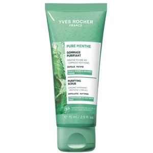 Yves Rocher Pure Menthe Klärendes Peeling Gezichtsscrub, 75 ml