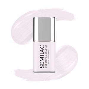 Semilac - S253 Natural Pink - 3in1 One Step Glossy Gel Nagellak - 7 ml