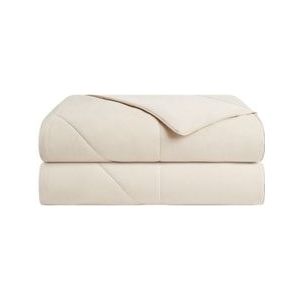 CozyLux Dekbed, voor 4 seizoenen, dekbed van microvezel, 300 g/m², deken 240 x 260 cm, super zachte slaapdeken, ademend, Beige