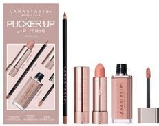 Anastasia Beverly Hills - Pucker Up Lip Trio - Oogmake-up set - Hush Pink / Hollywood / DLX Deep Taupe - 1 st