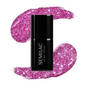 Semilac UV Colours UV Gel Polish Gel Nagellak, 462 Pink Bubbles, 7 ml