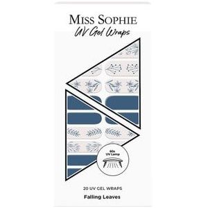 Miss Sophie UV Gel Wraps Falling Leaves UV Nagelsticker, 1 st