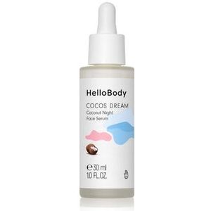 HelloBody Cocos Dream Coconut Night Face Serum Serum, 30 ml