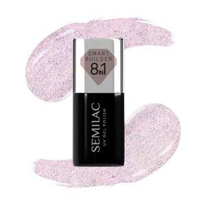 Semilac Smart Builder Gel Nagellak, 806 Glitter Delicate Pink, 7 ml