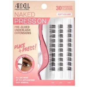 Ardell Naked Press On Soft Volume Wimpers, Schwarz, 1 st