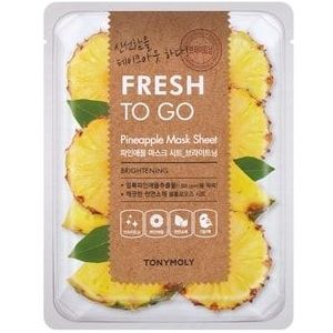 Tonymoly Fresh To Go Pineapple Mask Sheet Gezichtsmasker, 20 g