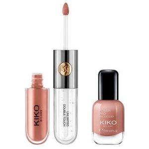 Kiko Milano Unlimited Lips & Nails Set Gezichtsmake-up set, Universal Rose, 1 st