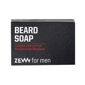 ZEW for Men Beard Soap with charcoal Baardshampoo, 85 ml