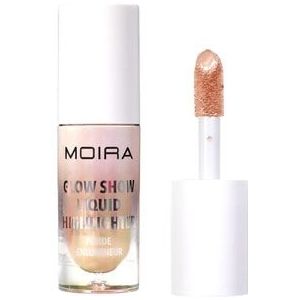 Moira Glow Show Liquid Highlighter Highlighter, Nr. 003 - Champagne Delight, 4.3 g