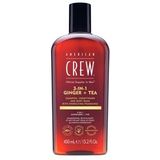 American Crew Hair Care & Body 3in1 Ginger & Tea Shampoo, 450 ml