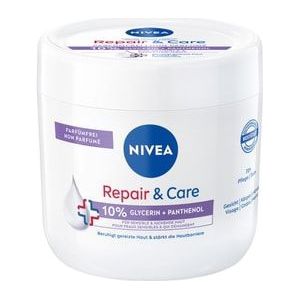 Nivea Repair en care crèmepot Parfumvrij Bodycrème, 400 ml