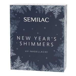 Semilac Colour's Set New Years Shimmers Nagellakset, 1 st