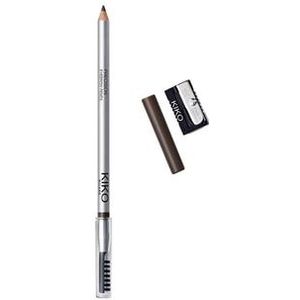 Kiko Milano Precision Eyebrow Pencil Wenkbrauwpotlood, 02 Dark Chestnut, 0.55 g