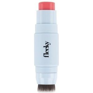 Fleeky - Blush Stick - Coral - Crème - 2-in-1 met Kwast