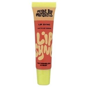 Made By Mitchell Lip Sync Liquid Lipstick, Watermelon Syrup, 15 ml