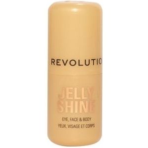 Revolution - Jelly Shine Highlight Stick - Celestial Gold - Oog-, Gezichts- en Lichaamshighlighter