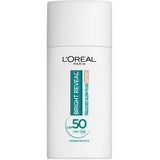 L'Oréal Paris Bright Reveal Tägliches Glow-Fluid Getönt mit LSF 50 - Hell Zonnegel, 50 ml