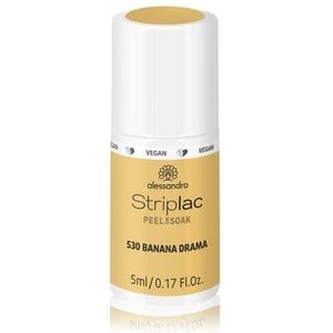 Alessandro Striplac Peel or Soak Gel Nagellak, Nr. 530 - Banana Drama, 5 ml