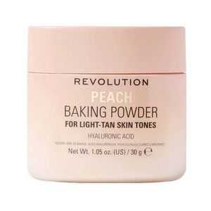 Revolution Loose Baking Powder Loose Powder, Peach, 30 g