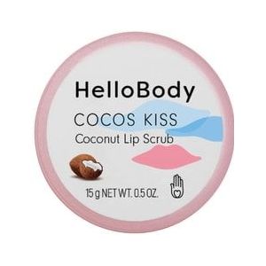 HelloBody Cocos Kiss Coconut Lip Scrub Lipscrub, 15 ml